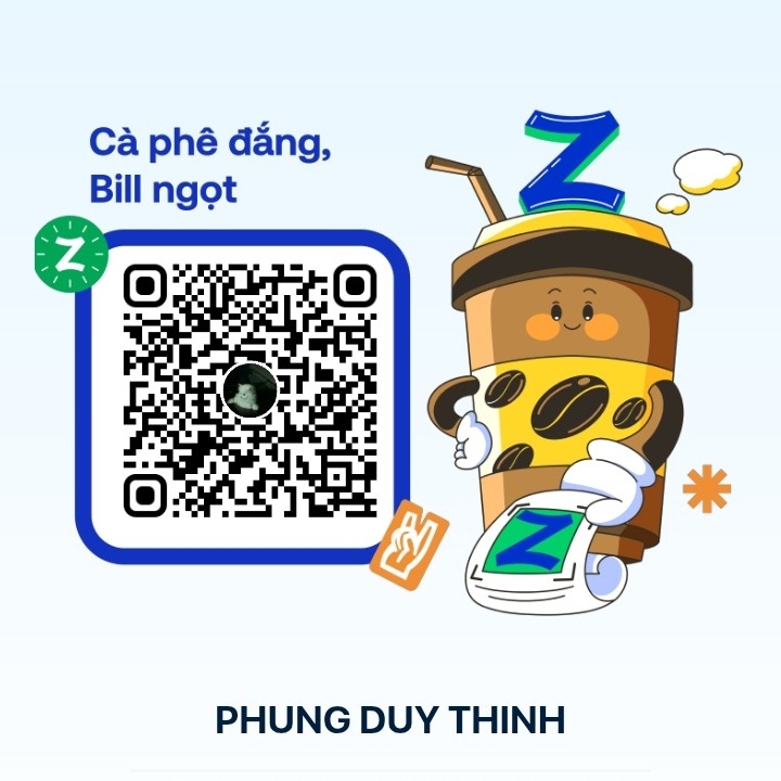 ZaloPay Quét Mã Để Ủng Hộ